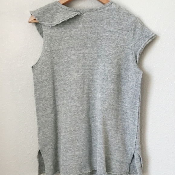 Deletta Anthropologie Choral Ruffle Sweatshirt Top Small. - Picture 5 of 8